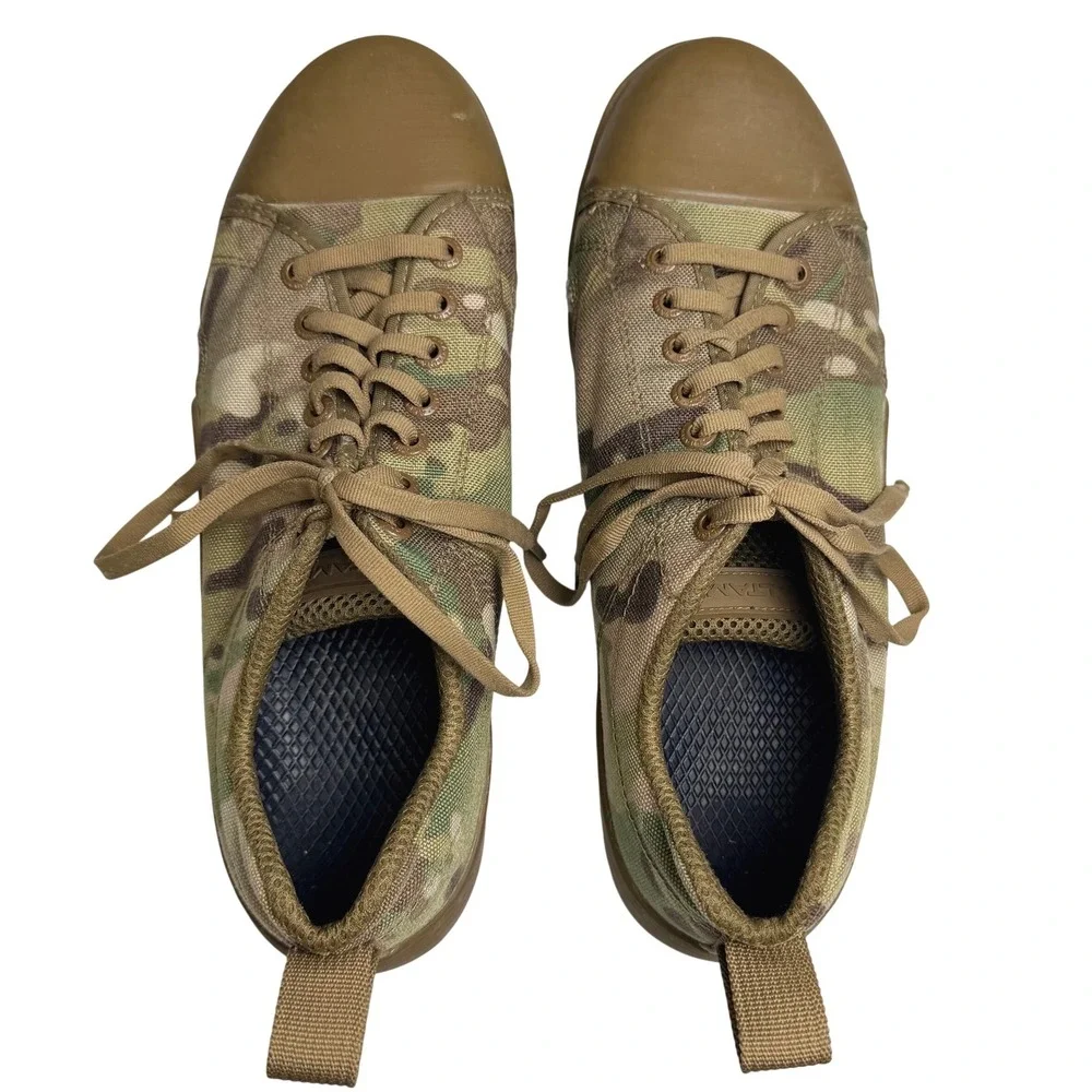 Altama Maritime Assault Low Shoes Men 9 Multicam Cordura Tactical Sneaker 335003